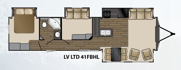 View 2016 Heartland Lakeview Limited LTD 41 FBHL complete specs and manufacturer brochures