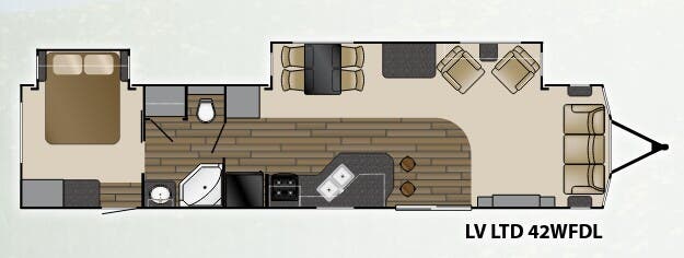 View 2016 Heartland Lakeview Limited LTD 42 WFDL complete specs and manufacturer brochures