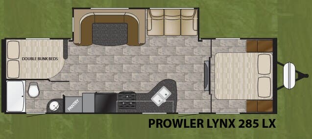 View 2016 Heartland Prowler Lynx 285LX complete specs and manufacturer brochures