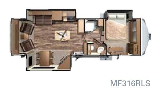 View 2016 Highland Ridge Mesa Ridge MF316RLS complete specs and manufacturer brochures