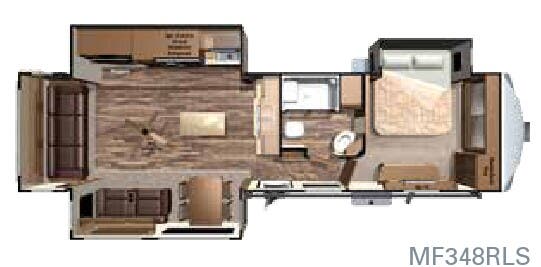 View 2016 Highland Ridge Mesa Ridge MF348RLS complete specs and manufacturer brochures