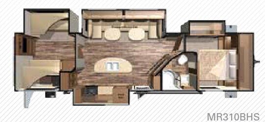 View 2016 Highland Ridge Mesa Ridge MR310BHS complete specs and manufacturer brochures