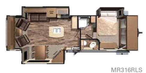 View 2016 Highland Ridge Mesa Ridge MR316RLS complete specs and manufacturer brochures