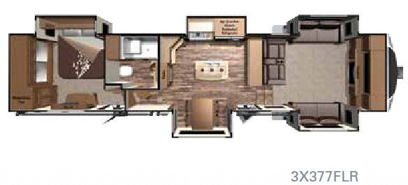 View 2016 Highland Ridge Open Range 3X 3X377FLR complete specs and manufacturer brochures