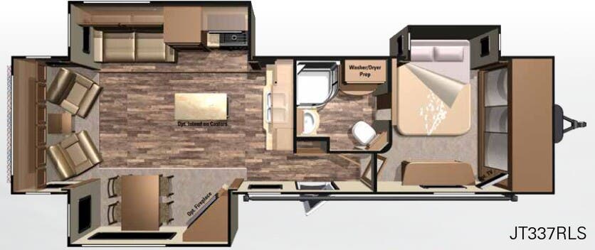 View 2016 Highland Ridge Open Range Journeyer JT337RLS complete specs and manufacturer brochures