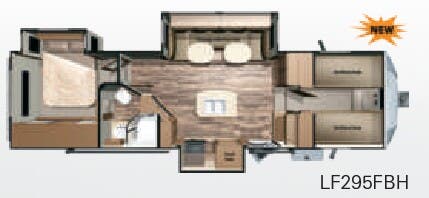 View 2016 Highland Ridge Open Range Light LF295FBH complete specs and manufacturer brochures