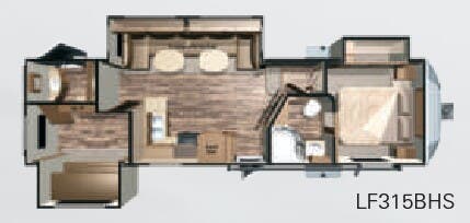 View 2016 Highland Ridge Open Range Light LF315BHS complete specs and manufacturer brochures