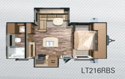 View 2016 Highland Ridge Open Range Light LT216RBS complete specs and manufacturer brochures
