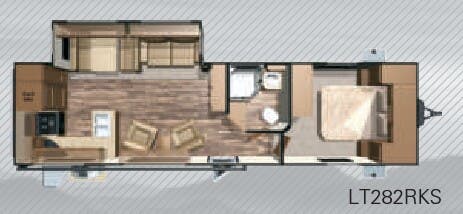 View 2016 Highland Ridge Open Range Light LT282RKS complete specs and manufacturer brochures