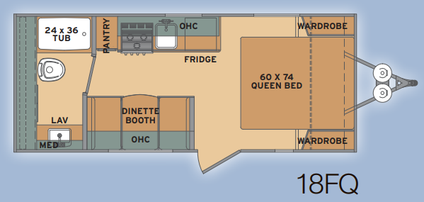 View 2016 Shasta Oasis 18FQ complete specs and manufacturer brochures