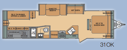 View 2016 Shasta Oasis 31OK complete specs and manufacturer brochures