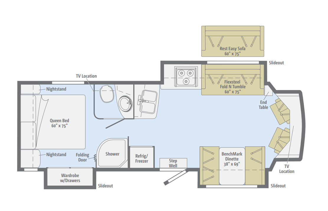 View 2016 Winnebago Aspect 30J complete specs and manufacturer brochures