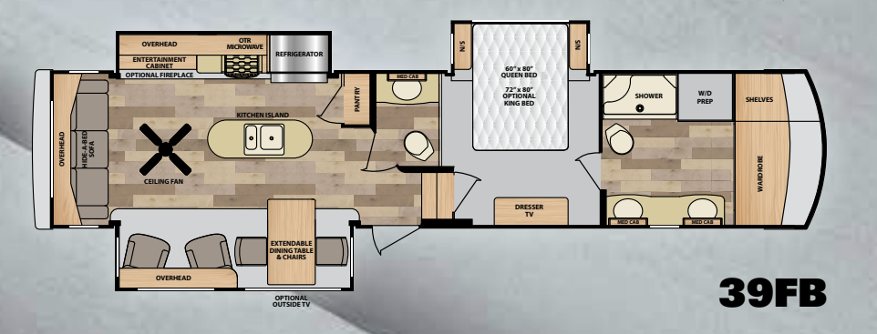 View 2016 Winnebago Destination 39FB complete specs and manufacturer brochures