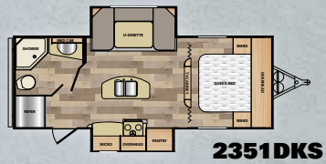 View 2016 Winnebago Minnie 2351DKS complete specs and manufacturer brochures