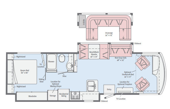 View 2016 Winnebago Solei 34T complete specs and manufacturer brochures