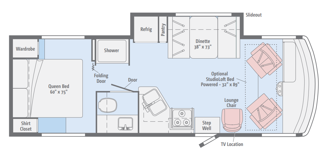 View 2016 Winnebago Vista 26HE complete specs and manufacturer brochures