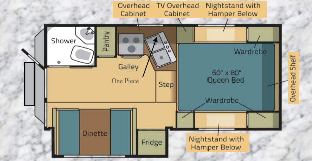 View 2017 Adventurer Eagle Cap 850 complete specs and manufacturer brochures