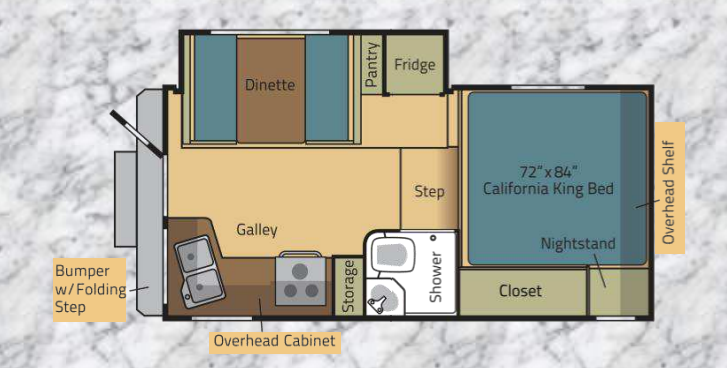 View 2017 Adventurer Eagle Cap 960 complete specs and manufacturer brochures