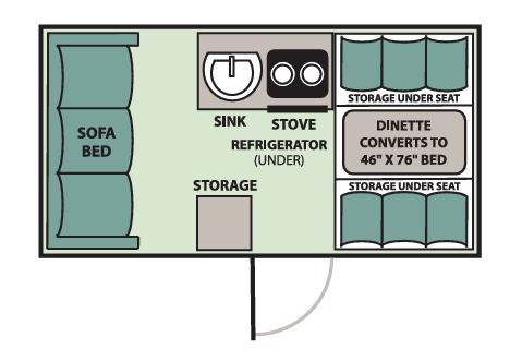 View 2017 Aliner Ranger 12 Base complete specs and manufacturer brochures