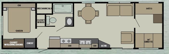 View 2017 Canterbury RV Bayview 38-BUNK complete specs and manufacturer brochures