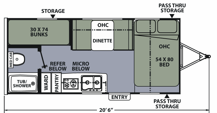 View 2017 Coachmen Apex Nano 185BH complete specs and manufacturer brochures