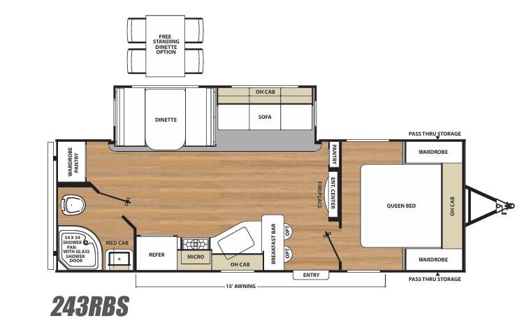 View 2017 Coachmen Catalina Legacy Edition 243RBS complete specs and manufacturer brochures