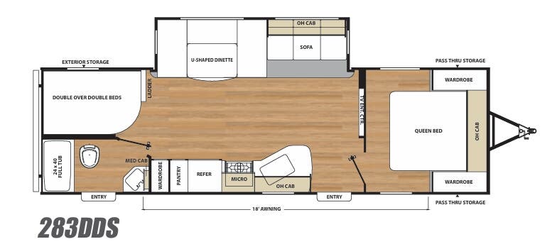 View 2017 Coachmen Catalina Legacy Edition 283DDS complete specs and manufacturer brochures