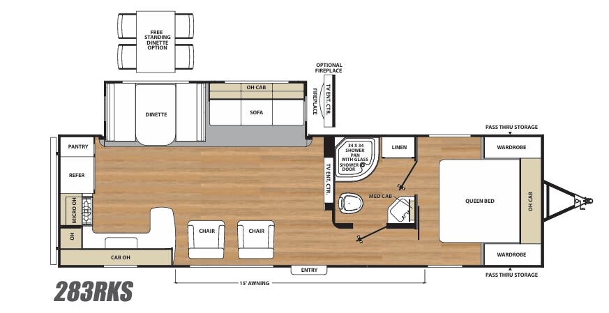 View 2017 Coachmen Catalina Legacy Edition 283RKS complete specs and manufacturer brochures