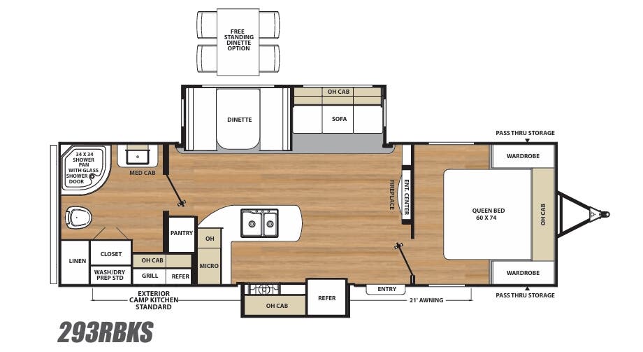 View 2017 Coachmen Catalina Legacy Edition 293RBKS complete specs and manufacturer brochures