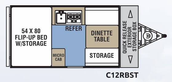 View 2017 Coachmen Clipper Classic C12RBST complete specs and manufacturer brochures