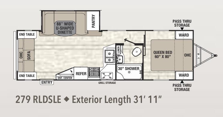 View 2017 Coachmen Freedom Express Liberty Edition 279 RLDSLE complete specs and manufacturer brochures