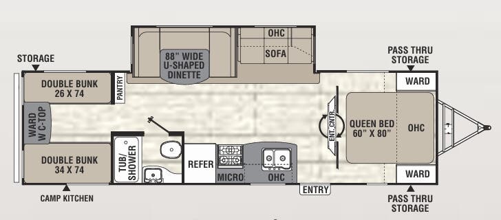 View 2017 Coachmen Freedom Express Liberty Edition 292 BHDSLE complete specs and manufacturer brochures