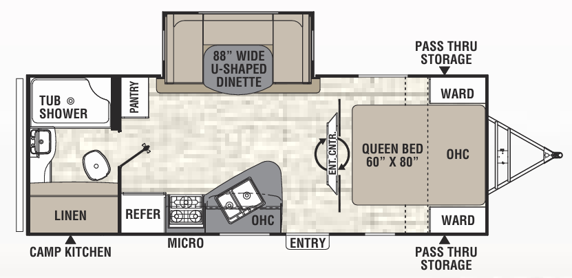 View 2017 Coachmen Freedom Express Maple Leaf Edition 231 RBDSLE complete specs and manufacturer brochures