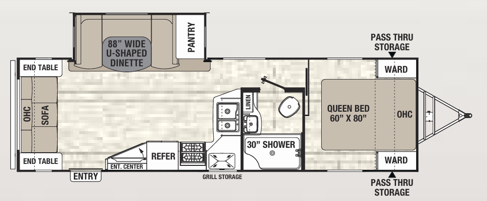 View 2017 Coachmen Freedom Express Maple Leaf Edition 279 RLDSLE complete specs and manufacturer brochures