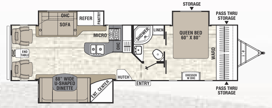 View 2017 Coachmen Freedom Express Maple Leaf Edition 293 RLDSLE complete specs and manufacturer brochures