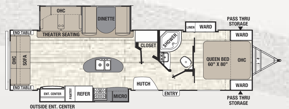 View 2017 Coachmen Freedom Express Maple Leaf Edition 322 RLDSLE complete specs and manufacturer brochures