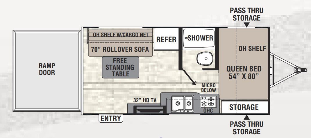 View 2017 Coachmen Freedom Express Select 17BL SE complete specs and manufacturer brochures