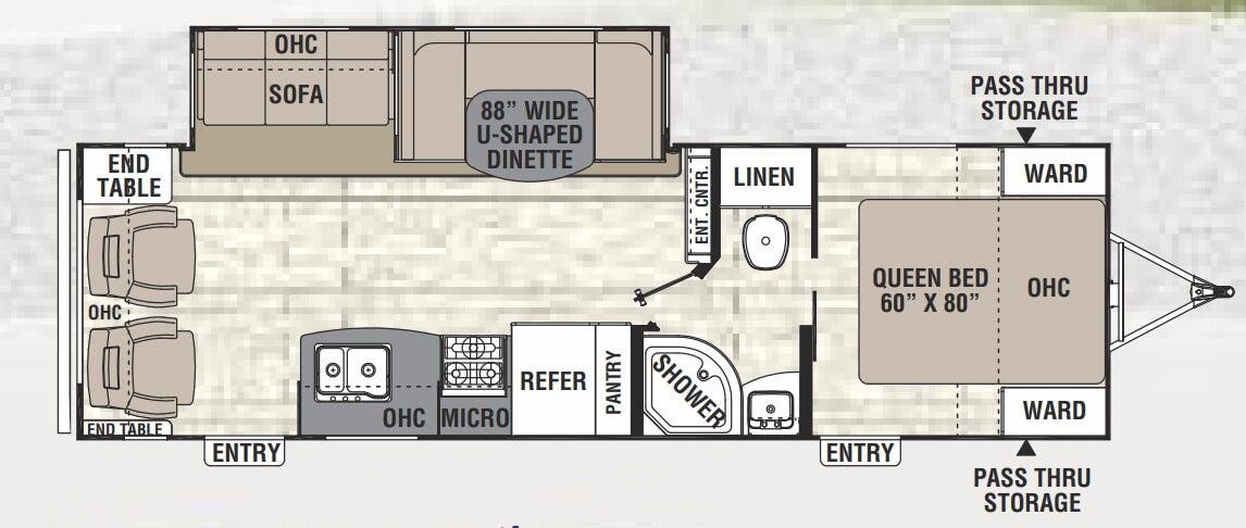 View 2017 Coachmen Freedom Express Select 28.1 SE complete specs and manufacturer brochures