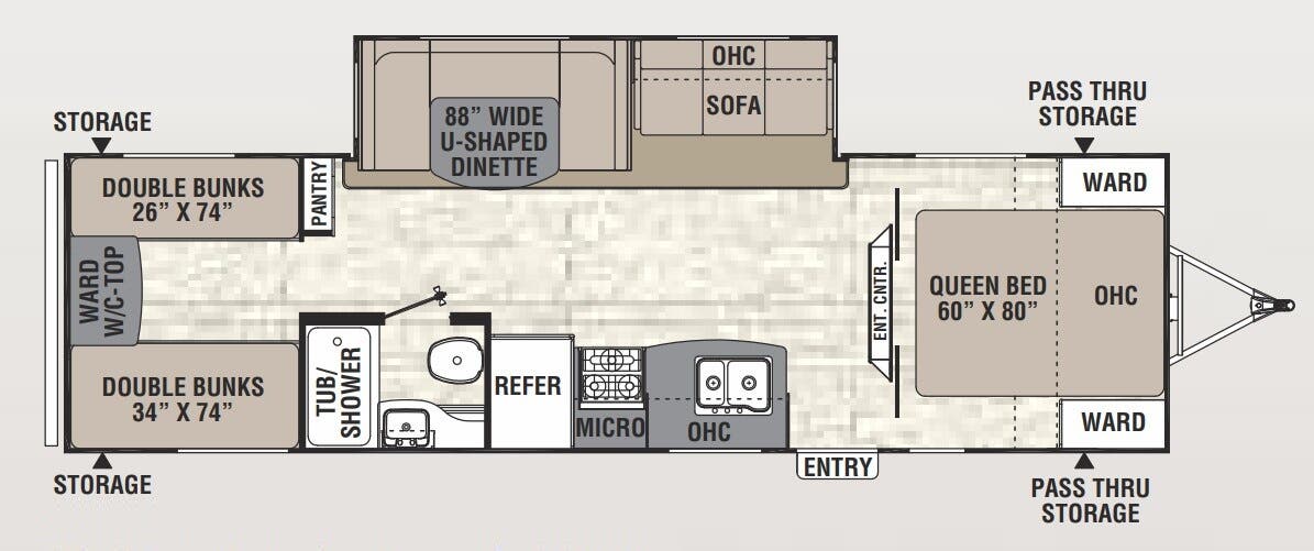 View 2017 Coachmen Freedom Express Select 29 SE complete specs and manufacturer brochures