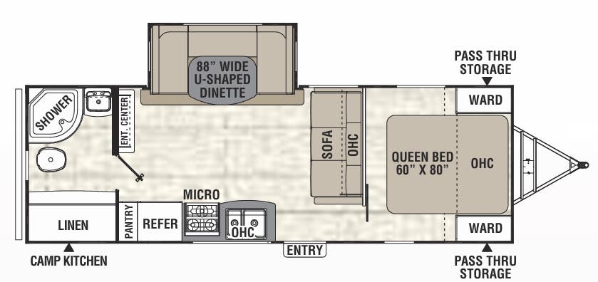 View 2017 Coachmen Freedom Express Ultra Lite 248 RBS complete specs and manufacturer brochures