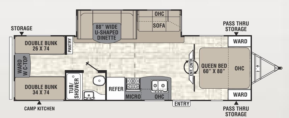 View 2017 Coachmen Freedom Express Ultra Lite 292 BHDS complete specs and manufacturer brochures