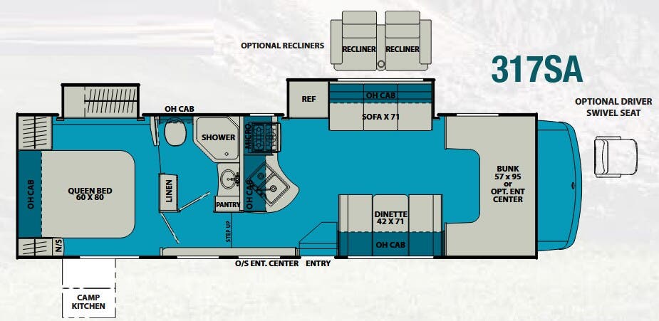 View 2017 Coachmen Leprechaun 317SA complete specs and manufacturer brochures
