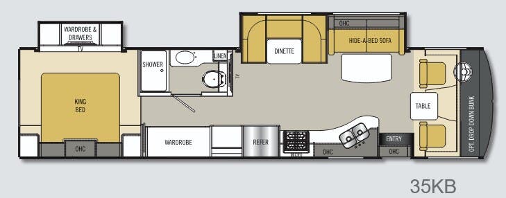 View 2017 Coachmen Mirada 35KB complete specs and manufacturer brochures