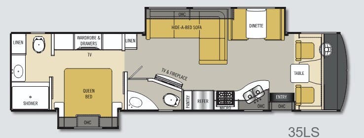 View 2017 Coachmen Mirada 35LS complete specs and manufacturer brochures