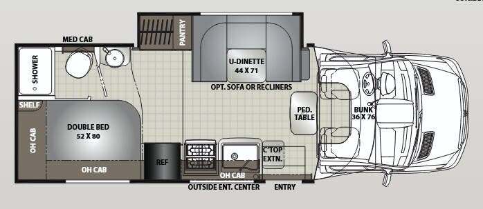 View 2017 Coachmen Prism Elite 24EJ complete specs and manufacturer brochures