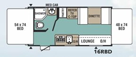 View 2017 Forest River Viking 16RBD complete specs and manufacturer brochures