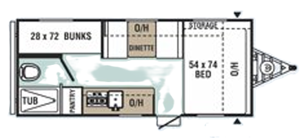 View 2017 Forest River Viking Saga 17SBH complete specs and manufacturer brochures