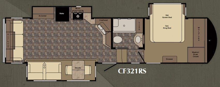 View 2017 CrossRoads Cruiser Touring Edition CF321RS complete specs and manufacturer brochures
