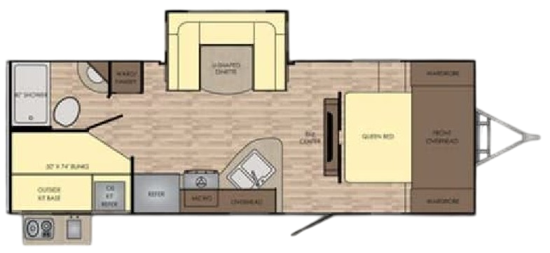 View 2017 CrossRoads Sunset Trail Super Lite SS-239BH complete specs and manufacturer brochures