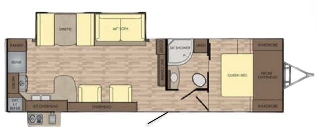 View 2017 CrossRoads Sunset Trail Super Lite SS-291RK complete specs and manufacturer brochures